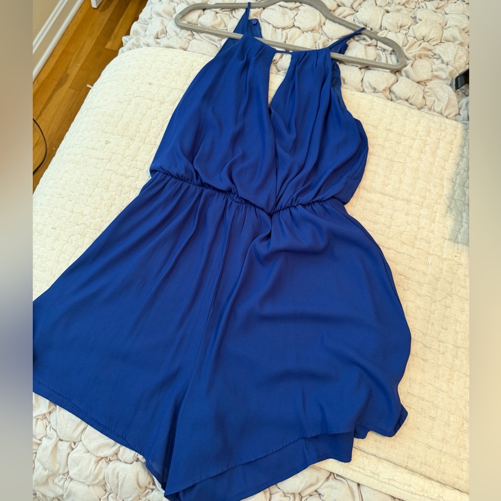Blue romper